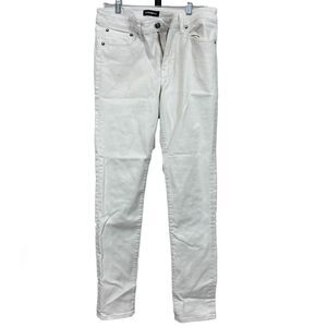 EXPRESS Mens Skinny Stretch 30x32 White Skinny Jeans